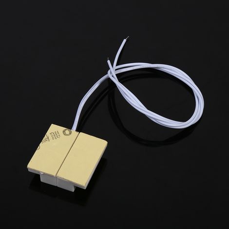 5pcs MC-38 Encart Filaire Contacteur Magnétique Pour Porte Fenêtre Détecteur Sécurité Alarme Maison (1/5)
