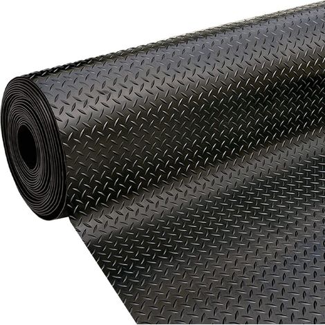 Tapis Caoutchouc Losanges Antidérapant Robuste - Gol