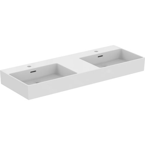 Ideal Standard Extra lavabo doble, 1 agujero para grifo en el (1/5)