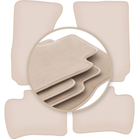 Tapis beiges PREMIUM pour : Daihatsu Terios I SUV 1997-2005 (1/5)