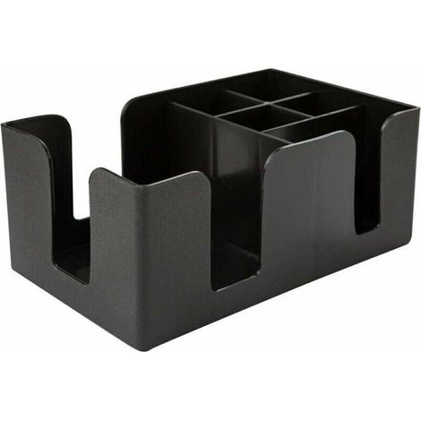 Boîte de rangement en plastique pour tige de rangement, porte-serviettes en paille, boîte de rangement pour porte-serviettes (1/5)