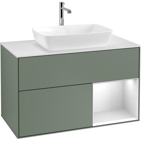 Villeroy & Boch F781MTGM Meuble sous-lavabo Finion F78 (1/2)