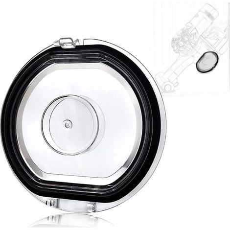 Couvercle de réservoir à poussière pour Dyson V7 V8 aspirateur, Couvercle de réservoir à poussière de remplacement, pièce de rechange pour réservoir, Couvercle de remplacement avec joint torique (1/4)