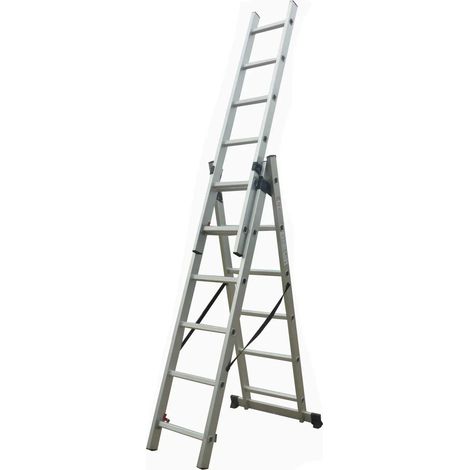 Escalera a sfilo 3 rampas 600x300x240 (1/2)