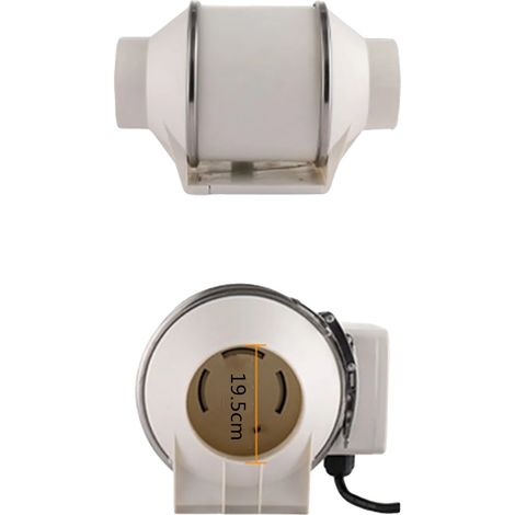 Ventilateur d'extraction, fonctionnement silencieux, ventilation efficace (1/2)