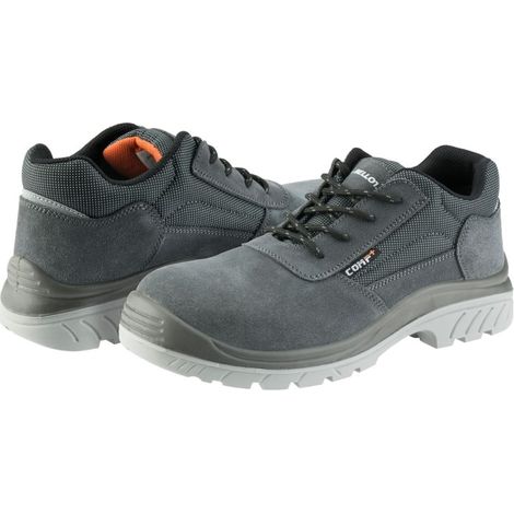 Zapato seguridad BELLOTA S1P serraje gris 72310GJ talla 40