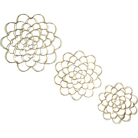 Soporte para tallos de arreglos florales, soporte para ramos - Dorado (1/5)