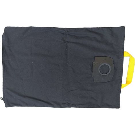 Wiederverwendbare schwarze Canvas-Tasche mit Reißverschluss für den Kärcher WD5 Staubsauger (1/5)