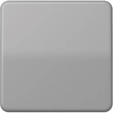 Jung 1 parte Placca di copertura Commutatore, Pulsanti Grigio CD590GR 1 pz. (1/2)