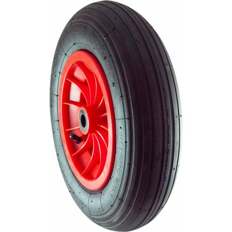 Ruota pneumatica 3,50/8" con mozzo rullini (1/2)