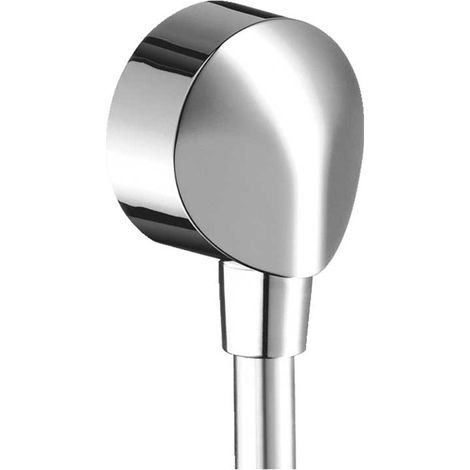 hansgrohe FixFit Uscita a muro E senza valvola antiriflusso, cromo, 27454000 (1/6)