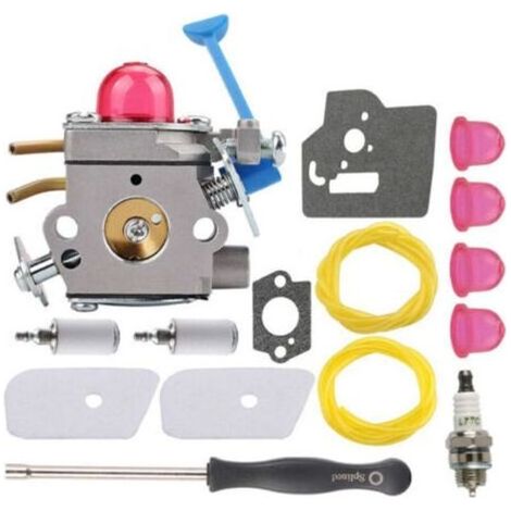 Le carburateur 545081848 convient aux débroussailleuses Husqvarna 128C, 128L, 128LD, 128R et 128RJ, ainsi qu'à la Zama C1Q-W40A. (1/4)