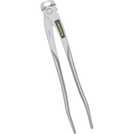 Leborgne – Cisaille à tôle Nanovib 30cm – Mâchoires en acier chrome vanadium – Réduction de l'effort de 50% – Pour couper fil de fer jusqu'à 4mm