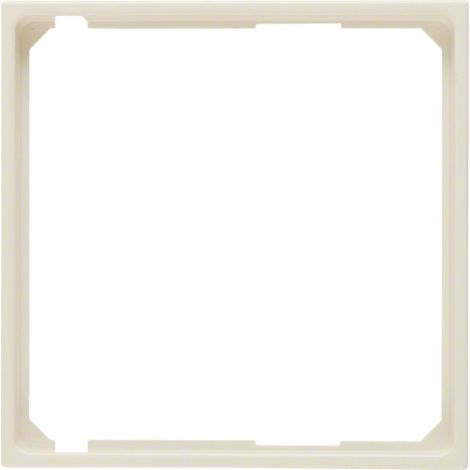HAGER S1  CADRE INTERMÉDIAIRE POUR PLAQUE BERKER GLOSS BLANC