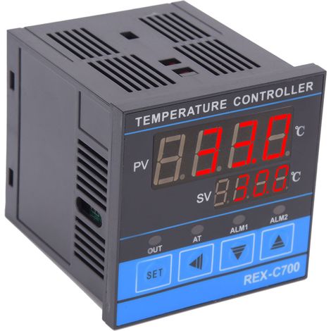 Régulateur de température numérique haute précision, contrôle PID, sortie RELAySSR 0-400℃ (1/5)