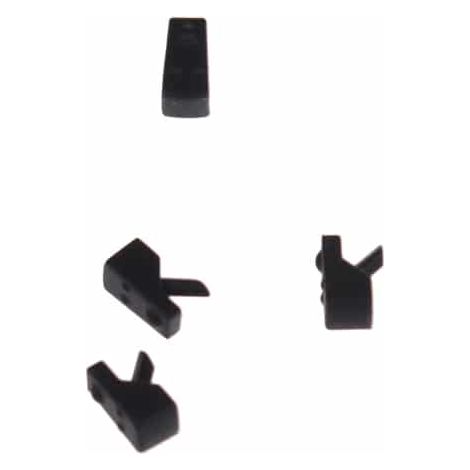 Whirlpool - goma placas de rejilla (4 piezas) - 484000000840 - 8015250247237