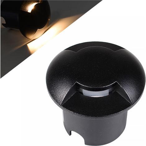 FARETTO LED SEGNAPASSO CALPESTABILE DA 1W LUCE CALDA 3000K - SOLUZIONE IDEALE PER VIALI GIARDINI PARCHEGGI E AREE PEDONALI (1/5)