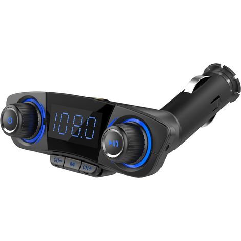 MP3-Player fürs Auto mit Kartensteckplatz, AUX-Anschluss, Bluetooth-Empfänger, multifunktionaler USB-Musikwiedergabe und Freisprechfunktion – BT06-Digitalanzeige (1/4)