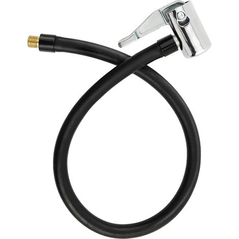 50cm Tuyau de Rallonge Pompe à air Portable, Compatible avec Xiaomi MI Pump, Universel Tube de Rallonge en Caoutchouc avec Adaptateur Schrader pour Pneus de Vélo Voiture Moto Vélo (1/5)