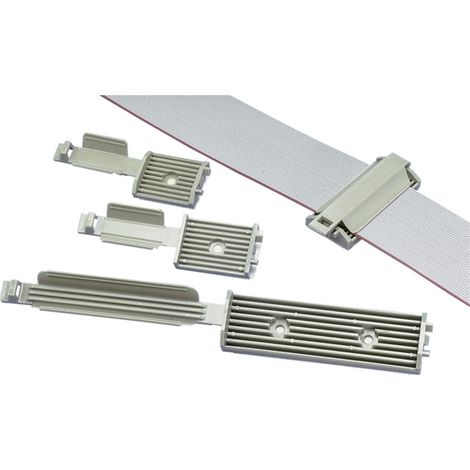 Panduit Latching Flat Cable Mount Kabelhalter schraubbar FCM1-S6-C14    Grau 1 St.