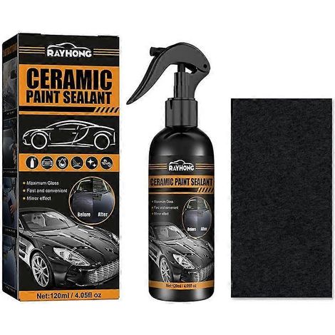 Scellant céramique pour peinture automobile, spray de protection professionnelle, cire de polissage (1/4)