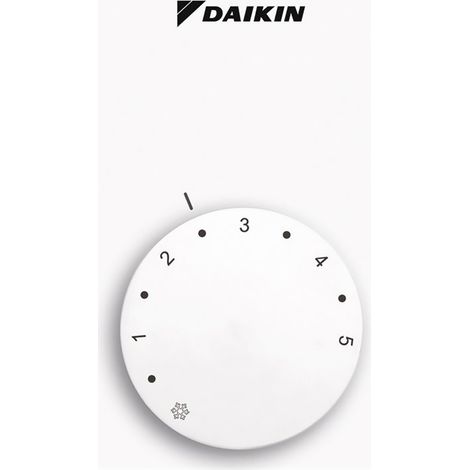 DAIKIN Raumregler Draht 230 V Für Heizen oder Kühlen,flache Ausführung, EKWCTRAN1V3