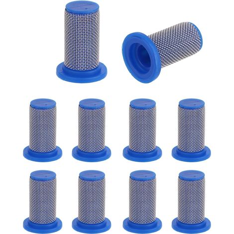 10pcs Filtres de Rechange 8079-PP-50 pour Buses Pulvérisation, Acier Inoxydable Maille 50 pour TeeJet Corps de Buse Pulvérisation Filtre Anti-Colmatage Systèmes Agricole et D'irrigation (1/5)