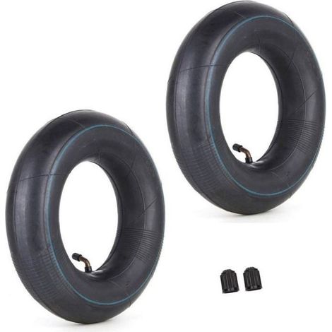 Chambre À Air - 400-350-6 - Tige De Valve Coudée TR87 - Universel - Lot De 2 (1/4)