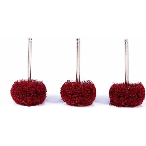 Jeu de 12 meules abrasives à polir, 4 couleurs, disques de ponçage pour outil rotatif, accessoires de finition et lustrage multi-usages. (1/5)