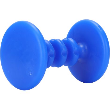 Rouleau de massage plantaire manuel anti-douleur musculaire, relaxant pour pieds, bureau, personnes âgées, bleu. (1/5)
