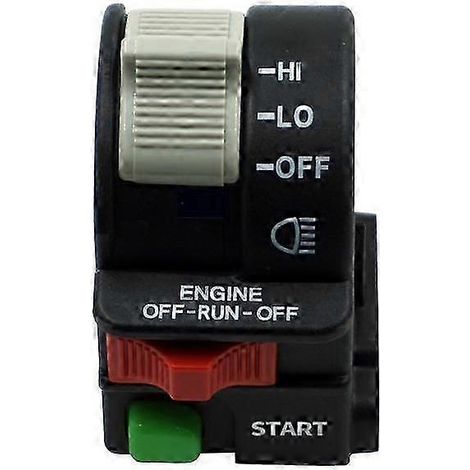4011387 Interrupteur de guidon gauche pour Polaris Predator 500 Outlaw 450 Outlaw 500 Outlaw 525, coupe-circuit, phare, faisceau lumineux (1/5)