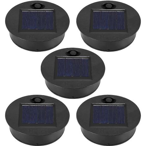 5-Pack Solar Light Replacement Parts - 2.76" Top/2.36" Bottom (7 Lumens Warm White) (1/5)