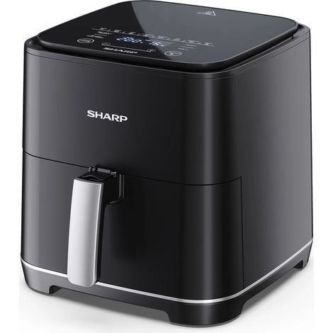 Sharp AF-GS552AE-B Freidora de aire caliente negra 5,5 litros (1/5)