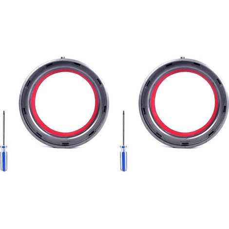 Set di 2 guarnizioni di tenuta fisse per il coperchio del contenitore della polvere degli aspirapolvere V11, SV14 e SV15 - Pezzo di ricambio (1/5)