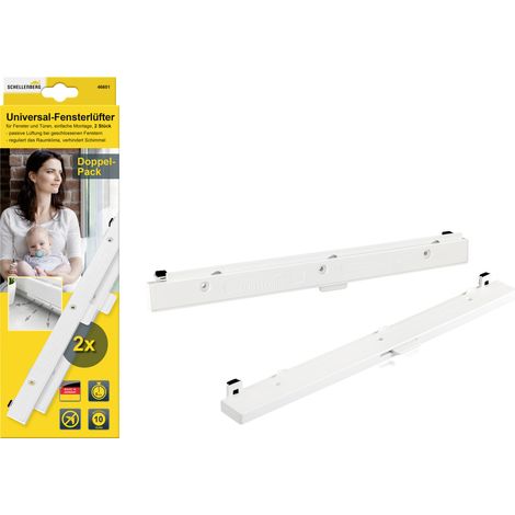 Schellenberg 46601 Universal-Fensterlüfter-Set Weiß (1/4)