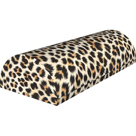 Cuscino a mezzo bolster, Light Panther, 10x40 cm - ergonomico, con memory foam, per schiena, collo e collo, decorativo - Bertoni (1/2)