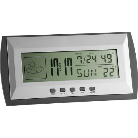TFA Dostmann 35.1065 Stazione meteorologica Digitale Colore: Argento/Grigio