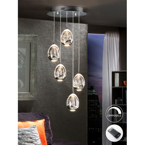 LAMP.LED ROCIO CROMO 5LDIMABLE (1/3)