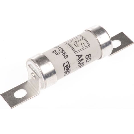Fusible standard Britannique RS PRO A3, 80A, gG 550V c.a. ( Prix pour 1 ) (1/2)