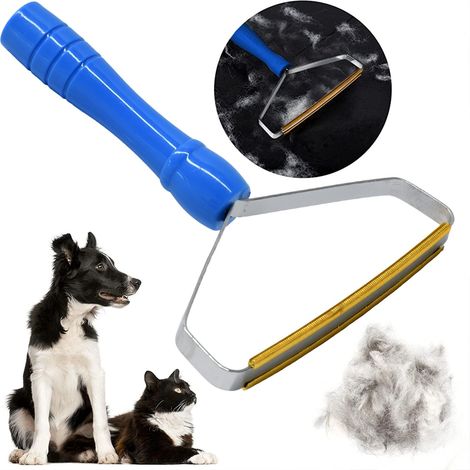 DOG HAIR BRUSH TUTUMI PJ-041 BLUE