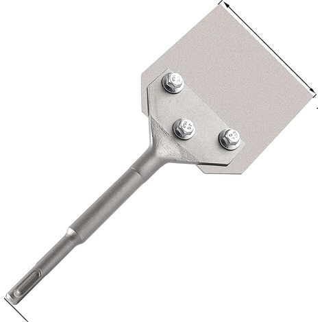 Cincel para suelos, construcción de acero resistente, compatible con martillo perforador SDS Plus, 4x10 pulgadas FS21410 (1/2)