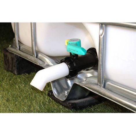 Raccord S60X6 cuve eau 1000L - Prolongateur Diamètre 40 mm (1/4)