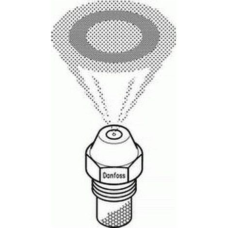 Danfoss Öldüse OD-B, Halbhohlkegel 0,75 USgal/h, 45 Grad, 030B0055 (1/2)