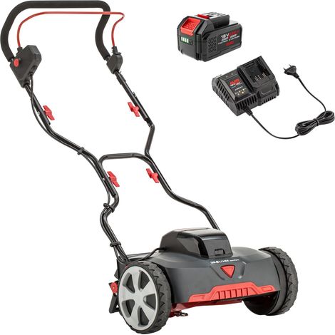 Tondeuse hélicoïdale sans Fil Razor Cut 38.6 Li HM Comfort, Largeur de Coupe 38 cm, Technologie de Coupe sans Contact, pour Surfaces comprises Entre 50 et 150 m², 1 Batterie (4,0 Ah/2,0 Ah) et (1/5)