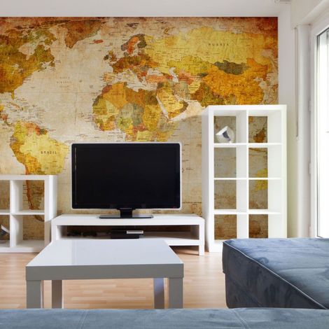 Papier Peint "Old Globe" 154 x 200 cm (1/2)