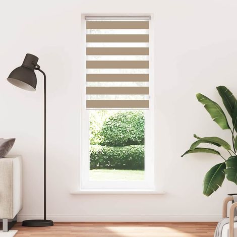 Maison Exclusive - Tenda a Rullo Zebra Larghezza Tessuto 75,9 cm Poliestere