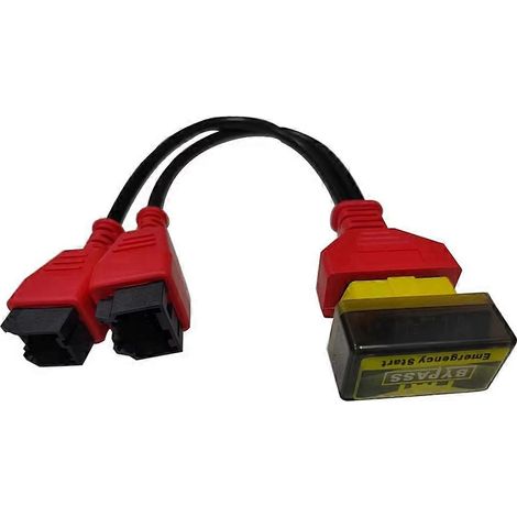 Pour FIAT Bypass Démarrage d'urgence Démarrage Désactivation Immo Réparation Voiture OBD2 Bypass pour Chrysler Câble SGW 12+8