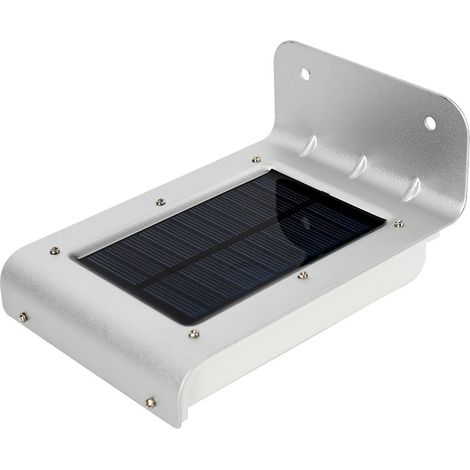 Lot de lampes solaires murales extérieures 16 LED avec détecteur de mouvement, éclairage jardin terrasse et entrée (1/5)
