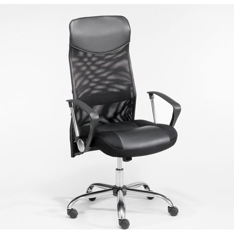 Fauteuil de bureau en cuir Manager (1/3)