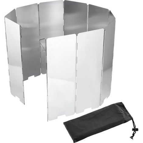Parabrisas plegable - Aluminio - 10 paneles - Plata (1/5)